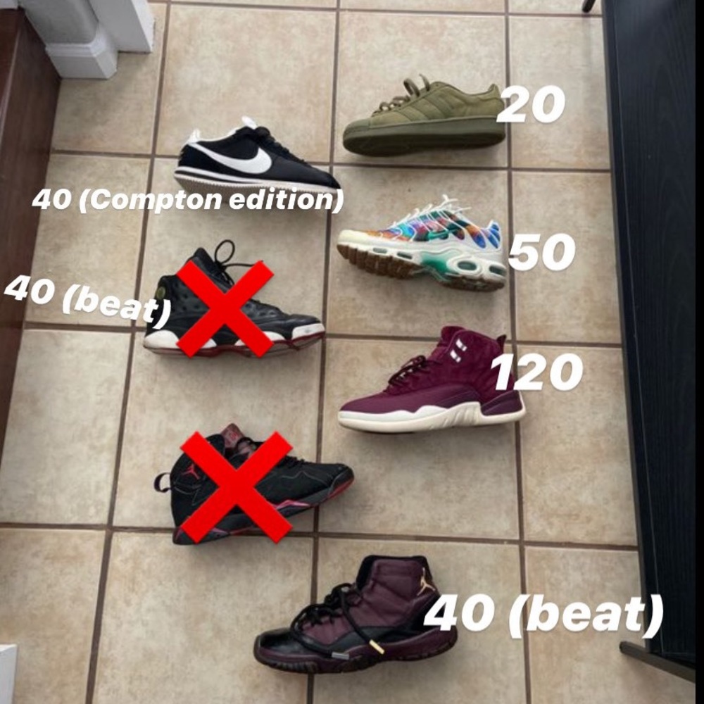 Jordan’s/Nike’s for sale